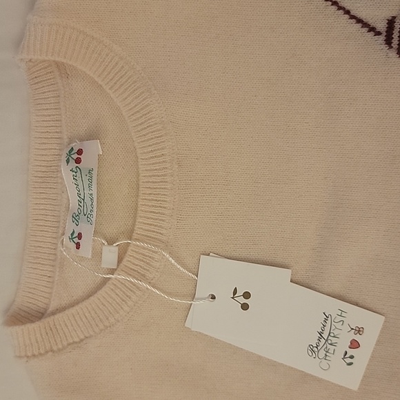 BONPOINT NWT sweater sz 10 - Picture 3 of 4
